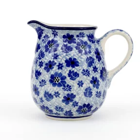 Dzbanek B84, h–11cm, v–0,35l <br> 1443X Ważka w kwiatach